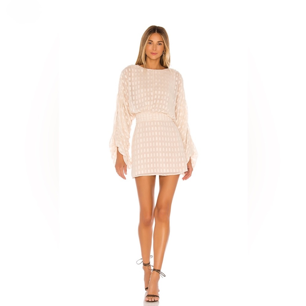 × REVOLVE Nika Dress in Champagne